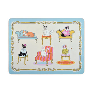 Set/4 Manteles Individuales Cool Cats