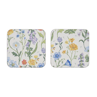 Set/4 Posavasos Cottage Garden