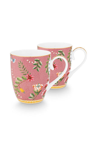 Set/2 Tazas Grandes La Majorelle Rosa