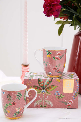 Set/2 Tazas Grandes La Majorelle Rosa